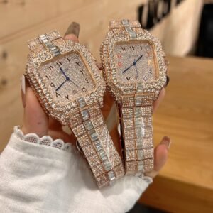 Super Cool V6 FACTORY CARBON PLATING Full Diamond By S-Watch 40MM