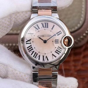 BALLON BLEU DE W69201 LADIES 33-36 MM V6 FACTORY PINK DIAL