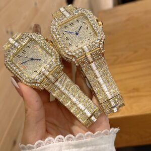 Super Cool All Diamond FACTORY CARBON PLATING Full Diamond By S-Watch 40MM