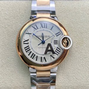 BALLON BLEU DE W2BB0023 33-36 MM V6 FACTORY SILVER STRAP