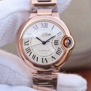 BALLON BLEU DE LADIES 33-36 MM W6920068 V9 FACTORY WHITE TEXTURED DIAL